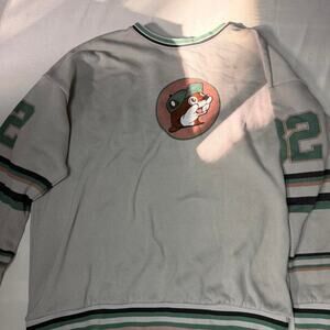 Cozy buc ees knit sweater featuring